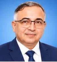 Portrait of Dr. Ibrar ul Haq Satti, Director Medical of Muhammadi Foundation.