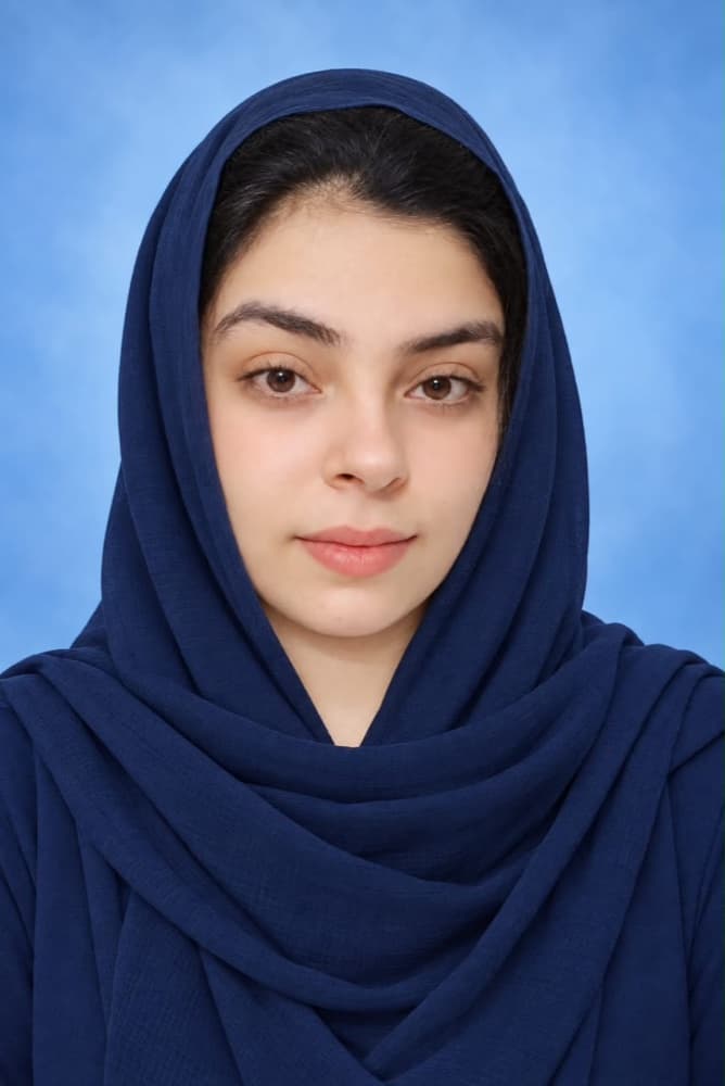 Portrait of Sheeza Shabbir, Director Education of Muhammadi Foundation.